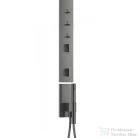Hansgrohe AXOR SHOWERCOMPOSITION termosztátos zuhanyrendszer vállzuhannyal,polírozott fekete króm 12595330
