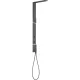 Hansgrohe AXOR SHOWERCOMPOSITION termosztátos zuhanyrendszer vállzuhannyal,szálcsiszolt fekete króm 12595340