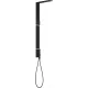Hansgrohe AXOR SHOWERCOMPOSITION termosztátos zuhanyrendszer vállzuhannyal,matt fekete 12595670