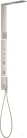 Hansgrohe AXOR SHOWERCOMPOSITION termosztátos zuhanyrendszer vállzuhannyal,rozsdamentes acél hatású 12595800