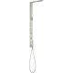 Hansgrohe AXOR SHOWERCOMPOSITION termosztátos zuhanyrendszer vállzuhannyal,rozsdamentes acél hatású 12595800