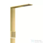 Hansgrohe AXOR SHOWERCOMPOSITION termosztátos zuhanyrendszer vállzuhannyal,szálcsiszolt sárgaréz hatású 12595950