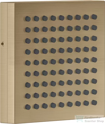 Hansgrohe AXOR SHOWERCOMPOSITION 11x11 cm-es oldalfúvóka/testzuhany alaptest nélkül,szálcsiszolt bronz 12596140