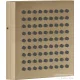 Hansgrohe AXOR SHOWERCOMPOSITION 11x11 cm-es oldalfúvóka/testzuhany alaptest nélkül,szálcsiszolt bronz 12596140