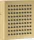 Hansgrohe AXOR SHOWERCOMPOSITION 11x11 cm-es oldalfúvóka/testzuhany alaptest nélkül,szálcsiszolt arany hatású 12596250