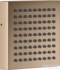 Hansgrohe AXOR SHOWERCOMPOSITION 11x11 cm-es oldalfúvóka/testzuhany alaptest nélkül,polírozott vörös arany hatású 12596300
