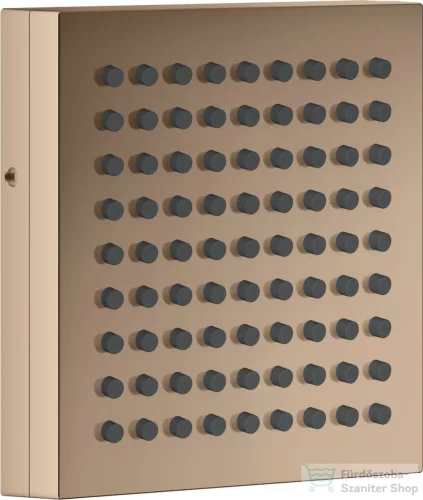 Hansgrohe AXOR SHOWERCOMPOSITION 11x11 cm-es oldalfúvóka/testzuhany alaptest nélkül,polírozott vörös arany hatású 12596300