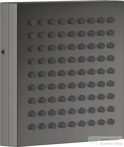 Hansgrohe AXOR SHOWERCOMPOSITION 11x11 cm-es oldalfúvóka/testzuhany alaptest nélkül,polírozott fekete króm 12596330