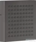Hansgrohe AXOR SHOWERCOMPOSITION 11x11 cm-es oldalfúvóka/testzuhany alaptest nélkül,szálcsiszolt fekete króm 12596340
