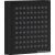 Hansgrohe AXOR SHOWERCOMPOSITION 11x11 cm-es oldalfúvóka/testzuhany alaptest nélkül,matt fekete 12596670