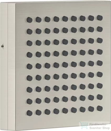 Hansgrohe AXOR SHOWERCOMPOSITION 11x11 cm-es oldalfúvóka/testzuhany alaptest nélkül,rozsdamentes acél hatású 12596800