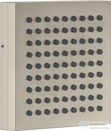 Hansgrohe AXOR SHOWERCOMPOSITION 11x11 cm-es oldalfúvóka/testzuhany alaptest nélkül,szálcsiszolt nikkel 12596820