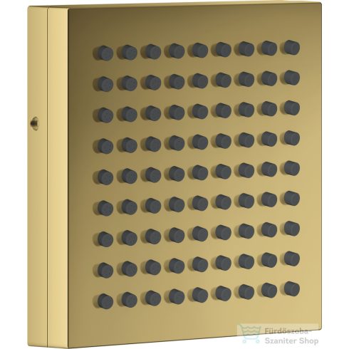 Hansgrohe AXOR SHOWERCOMPOSITION 11x11 cm-es oldalfúvóka/testzuhany alaptest nélkül,polírozott arany hatású 12596990