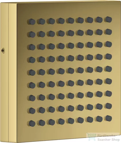 Hansgrohe AXOR SHOWERCOMPOSITION 11x11 cm-es oldalfúvóka/testzuhany alaptest nélkül,polírozott arany hatású 12596990
