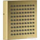 Hansgrohe AXOR SHOWERCOMPOSITION 11x11 cm-es oldalfúvóka/testzuhany alaptest nélkül,polírozott arany hatású 12596990