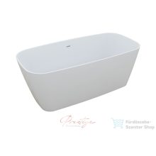   M-Acryl Jasmine 151x72 cm-es szabadonálló műmárvány kád, fehér 12602