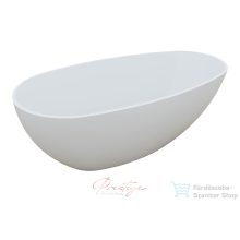   M-Acryl Vanilla 168x86 cm-es szabadonálló műmárvány kád, fehér 12604