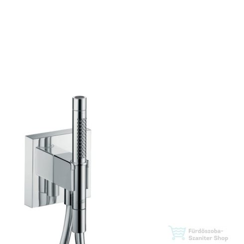 Hansgrohe Axor ShowerCollection Porter gégecső csatlakozós zuhanytartó zuhanyszettel, króm 12626000
