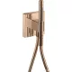 Hansgrohe Axor ShowerCollection Porter gégecső csatlakozós zuhanytartó zuhanyszettel,polírozott vörös arany hatású 12626300