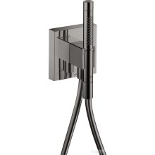  Hansgrohe Axor ShowerCollection Porter gégecső csatlakozós zuhanytartó zuhanyszettel,polírozott fekete króm 12626330