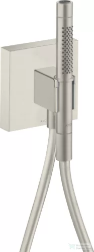 Hansgrohe Axor ShowerCollection Porter gégecső csatlakozós zuhanytartó zuhanyszettel,rozsdamentes acél hatású 12626800