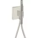 Hansgrohe Axor ShowerCollection Porter gégecső csatlakozós zuhanytartó zuhanyszettel,rozsdamentes acél hatású 12626800