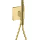 Hansgrohe Axor ShowerCollection Porter gégecső csatlakozós zuhanytartó zuhanyszettel,szálcsiszolt sárgaréz hatású 12626950