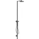 Hansgrohe AXOR Starck Nature kültéri zuhanyrendszer,Csiszolt fekete króm 12670340