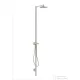 Hansgrohe AXOR Starck Nature kültéri zuhanyrendszer,rozsdamentes acél hatású 12670800