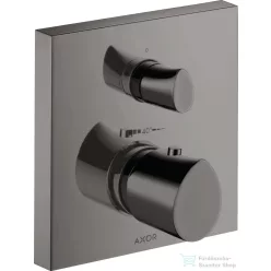   Hansgrohe Axor Starck Organic falsík alatti termosztátos kád/zuhany csaptelep alaptest nélkül, polírozott fekete króm 12715330