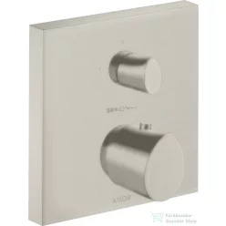   Hansgrohe Axor Starck Organic falsík alatti termosztátos kád/zuhany csaptelep alaptest nélkül, rozsdamentes acél hatású 12715800