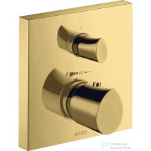   Hansgrohe Axor Starck Organic falsík alatti termosztátos kád/zuhany csaptelep alaptest nélkül, polírozott arany hatású 12715990