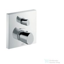   Hansgrohe Axor Starck Organic termosztátos csaptelep színkészlet, falsík alatti szereléshez, elzáró- és váltószeleppel, króm, DN15 12716000