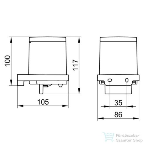KEUCO MOLL szappanadagoló, 180 ml, króm 12752010100