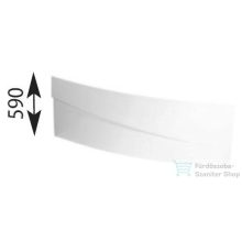 Sapho POLYSAN EVIA 160 R előlap, fehér  12812