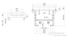 Dornbracht alsóhidas kád csaptelep 12 610 970 90 alaptes