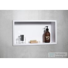   Sapho INSERTA burkolható süllyesztett polc, 510x270mm, öntöttmárvány (1301-53)