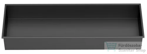 Sapho INSERTA burkolható süllyesztett polc, 800x260mm, antracit (1301-82B)