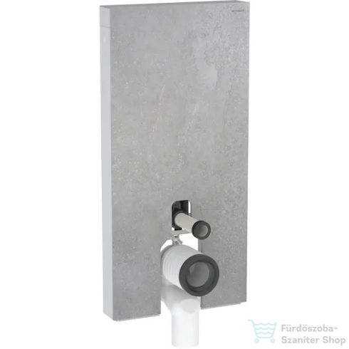 Geberit Monolith szanitermodul álló WC-hez, 101 cm,betonhatású kőanyag előlap/alumínium 131.002.JV.5