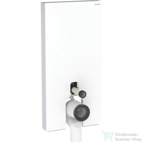 Geberit Monolith szanitermodul álló WC-hez,101 cm,fehér üveg/alumínium 131.002.SI.5