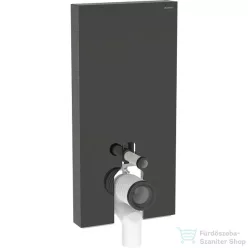   Geberit Monolith szanitermodul álló WC-hez,101 cm,fekete üveg/alumínium feketekróm 131.002.SJ.6