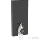 Geberit Monolith szanitermodul álló WC-hez,101 cm,fekete üveg/alumínium feketekróm 131.002.SJ.6