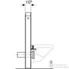 Geberit Monolith szanitermodul fali WC-hez, 101 cm,palahatású kőanyag előlap/alumínium feketekróm 131.021.00.5