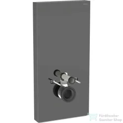   Geberit Monolith szanitermodul fali WC-hez üveg előlappal,101 cm,láva/alumínium feketekróm 131.021.JK.5