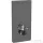 Geberit Monolith szanitermodul fali WC-hez üveg előlappal,101 cm,láva/alumínium feketekróm 131.021.JK.5