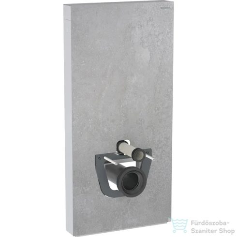 Geberit Monolith szanitermodul fali WC-hez, 101 cm,betonhatású kőanyag előlap/alumínium 131.021.JV.5