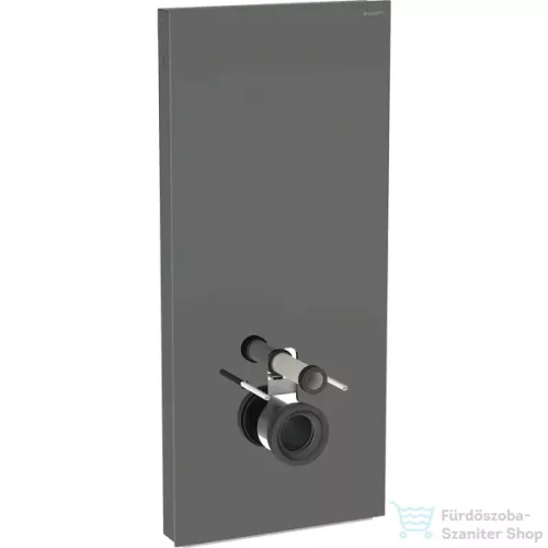 Geberit Monolith szanitermodul fali WC-hez,114 cm,láva üveg/alumínium feketekróm 131.031.JK.5