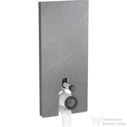 Geberit Monolith szanitermodul álló WC-hez,114 cm,palahatású kőanyag/alumínium feketekróm 131.033.00.5