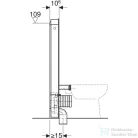 Geberit Monolith szanitermodul álló WC-hez,114 cm,palahatású kőanyag/alumínium feketekróm 131.033.00.5