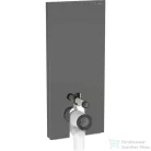 Geberit Monolith szanitermodul talpon álló WC-hez,114 cm, láva üveg-alumínium fekete/króm 131.033.JK.5